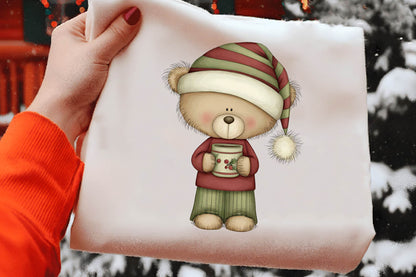 Whimsical Christmas Animals Clipart PNG