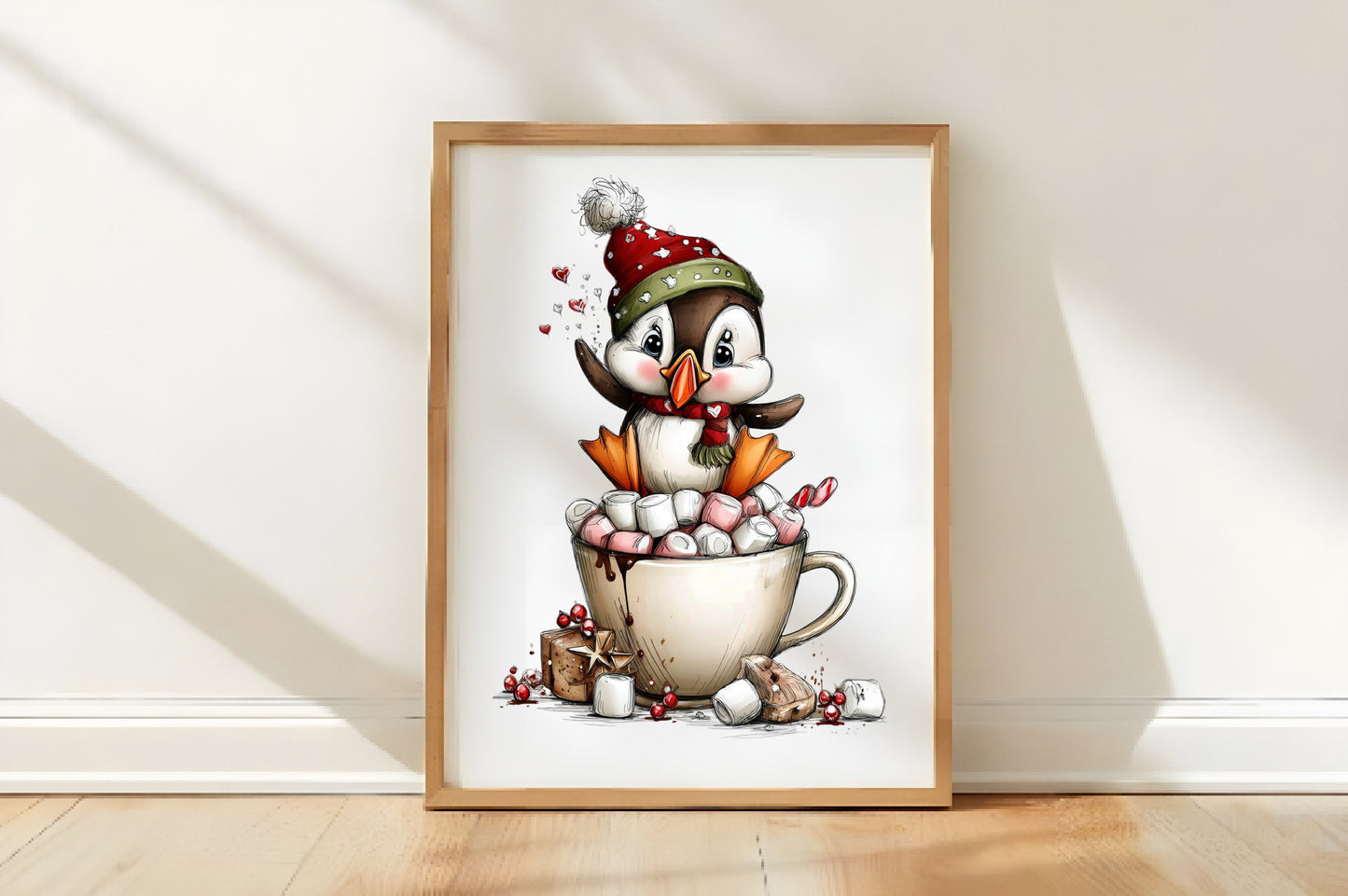 Whimsical Christmas Bird Clipart PNG Bundle | Cute Watercolor Holiday Bird Clipart | Festive Winter Birds PNG