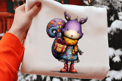 Whimsical Christmas Clipart Bundle PNG
