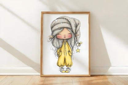 Whimsical Christmas Elf Clipart PNG Bundle | Cute Watercolor Holiday Elf Clipart | Festive Santa's Helper PNG