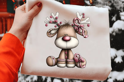 Whimsical Christmas Gingerbread Clipart PNG