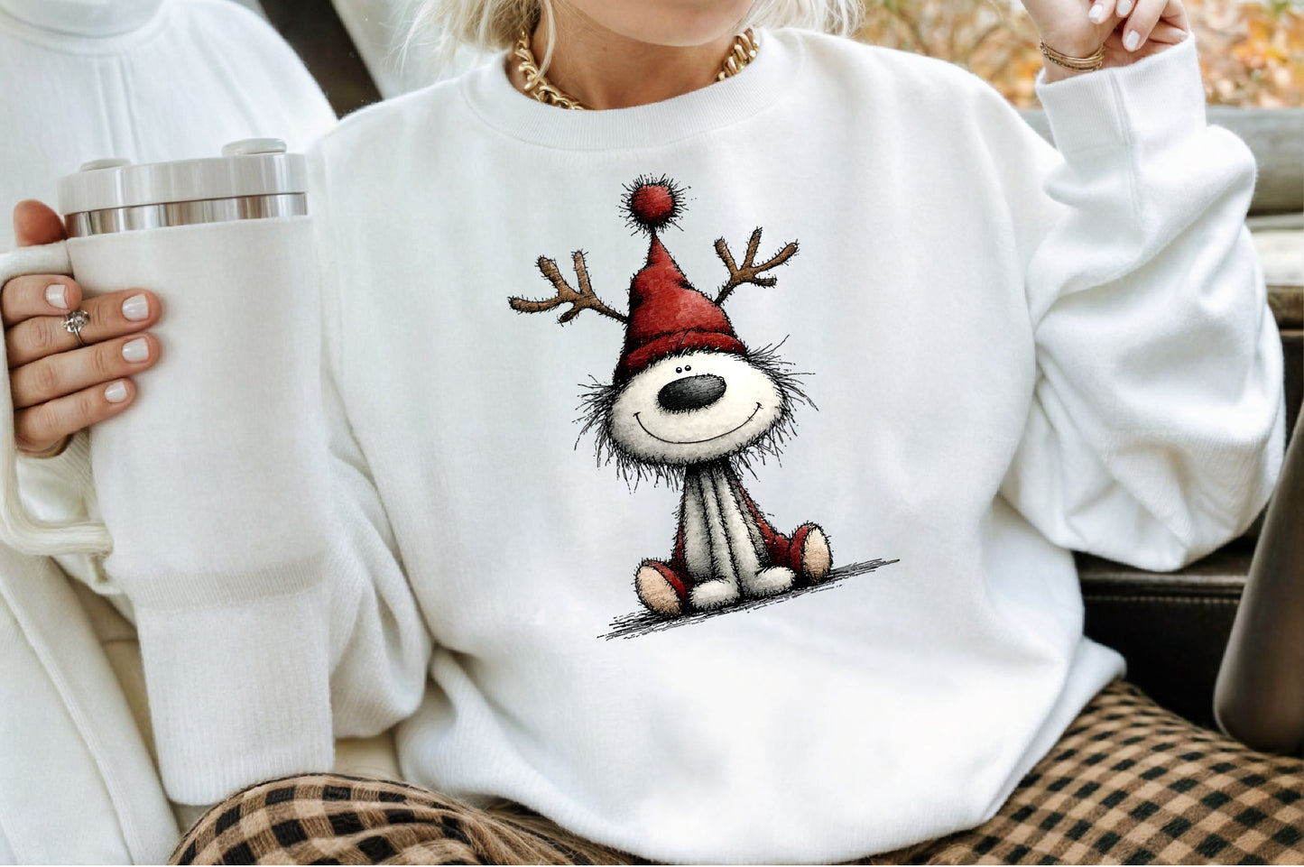 Whimsical Christmas Gnomes Clipart Bundle Cute Holiday PNG