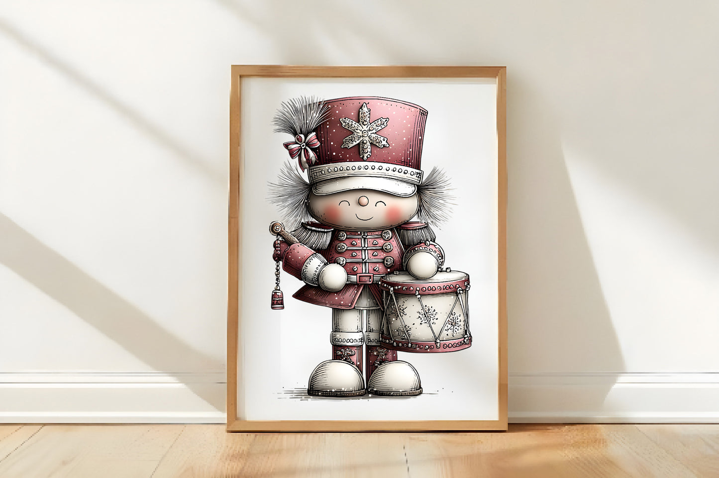 Whimsical Christmas Nutcracker Clipart PNG