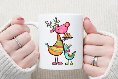 Whimsical Christmas Gnome Clipart Colorful Holiday Gnome PNG Bundle