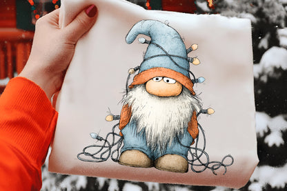 Whimsical Christmas Santa Clipart PNG Bundle | Cute Watercolor Santa Claus Clipart | Festive Holiday Santa PNG