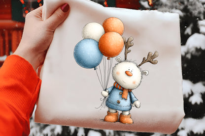 Whimsical Christmas Snowman Clipart PNG Bundle | Cute Watercolor Holiday Snowman Clipart | Festive Winter Snowman PNG