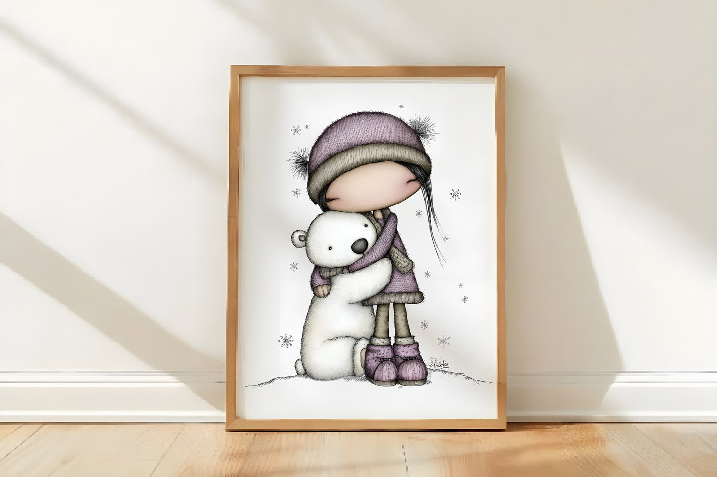 Whimsical Christmas Teddy Bear Clipart Bundle