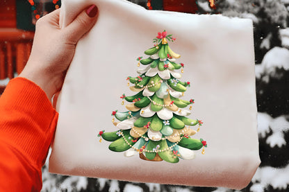 Whimsical Christmas Tree Clipart PNG