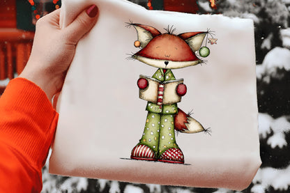 Christmas Woodland Animals Clipart PNG