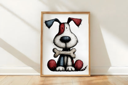 Whimsical Dogs Clipart Bundle | Cute Watercolor Puppy PNG Collection | Adorable Dog Clipart