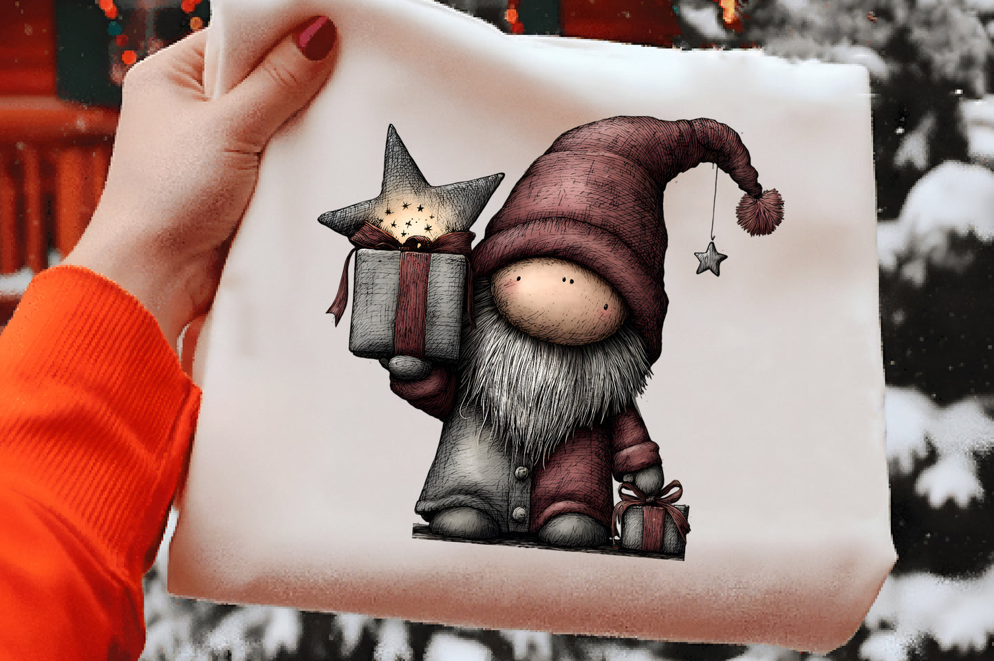 Whimsical Santa Clipart PNG Bundle | Cute Watercolor Santa Claus Clipart | Festive Holiday Santa PNG