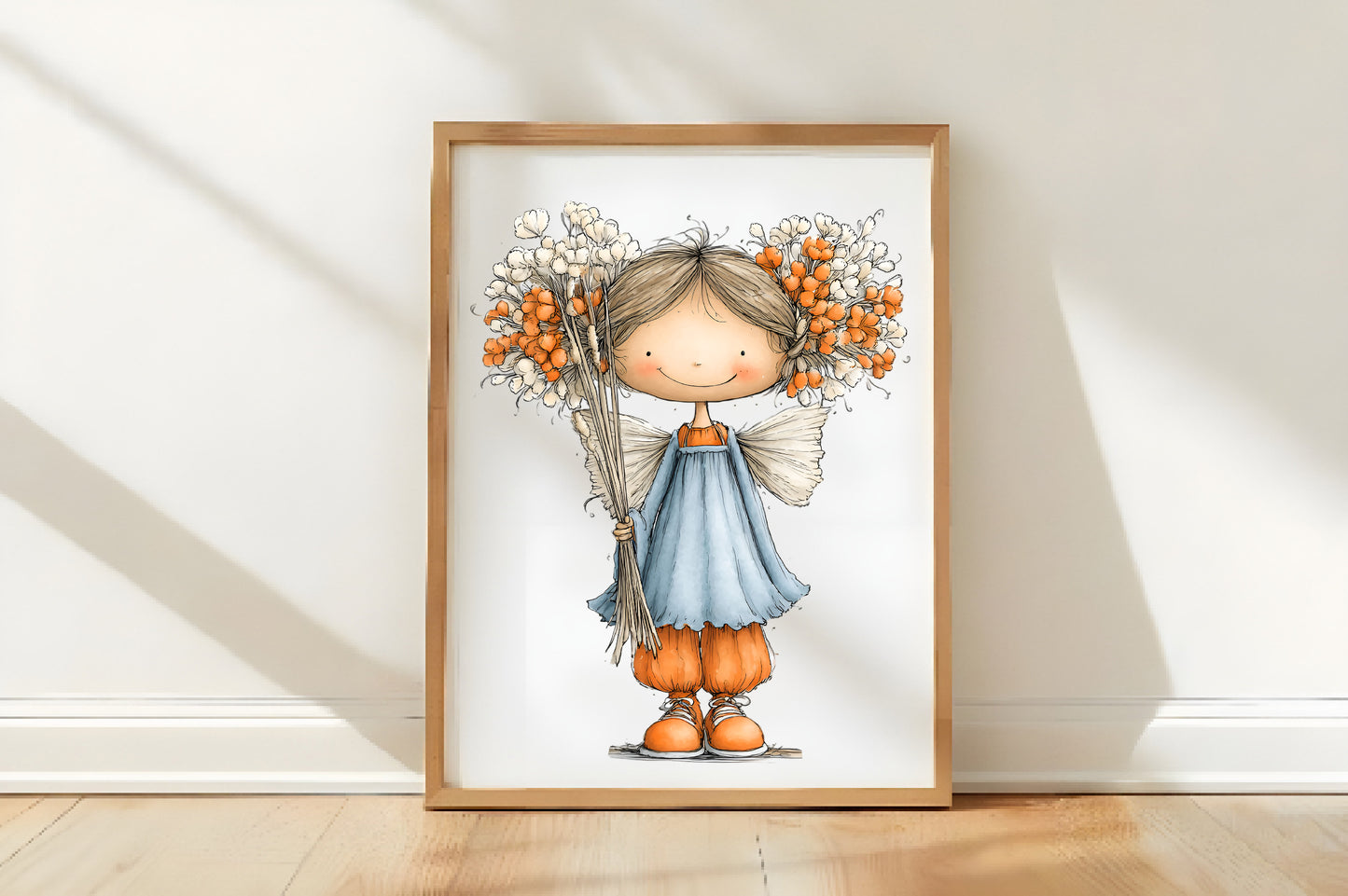 Whimsical Thanksgiving Characters Clipart PNG