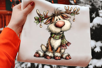 Whimsical Winter Animal Clipart Bundle | Cute Watercolor Winter Animals PNG