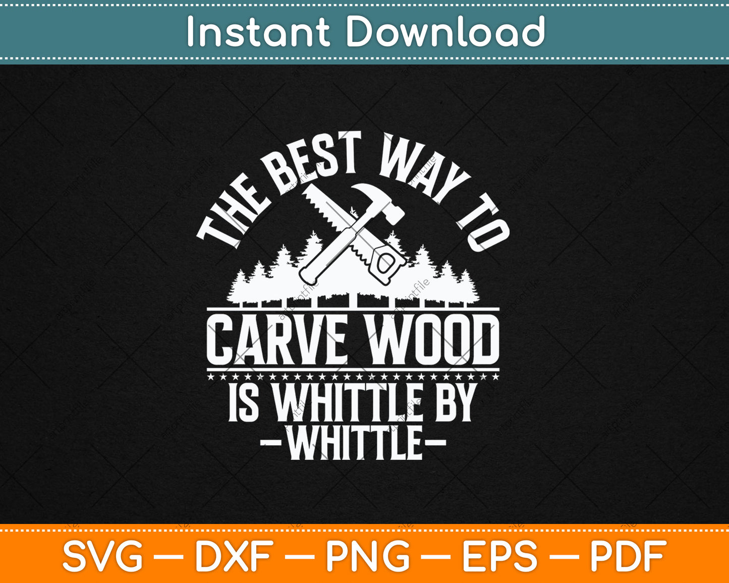 Whittle By Whittle Wood Carving Woodworker Carpentry Svg Digital Cutting File