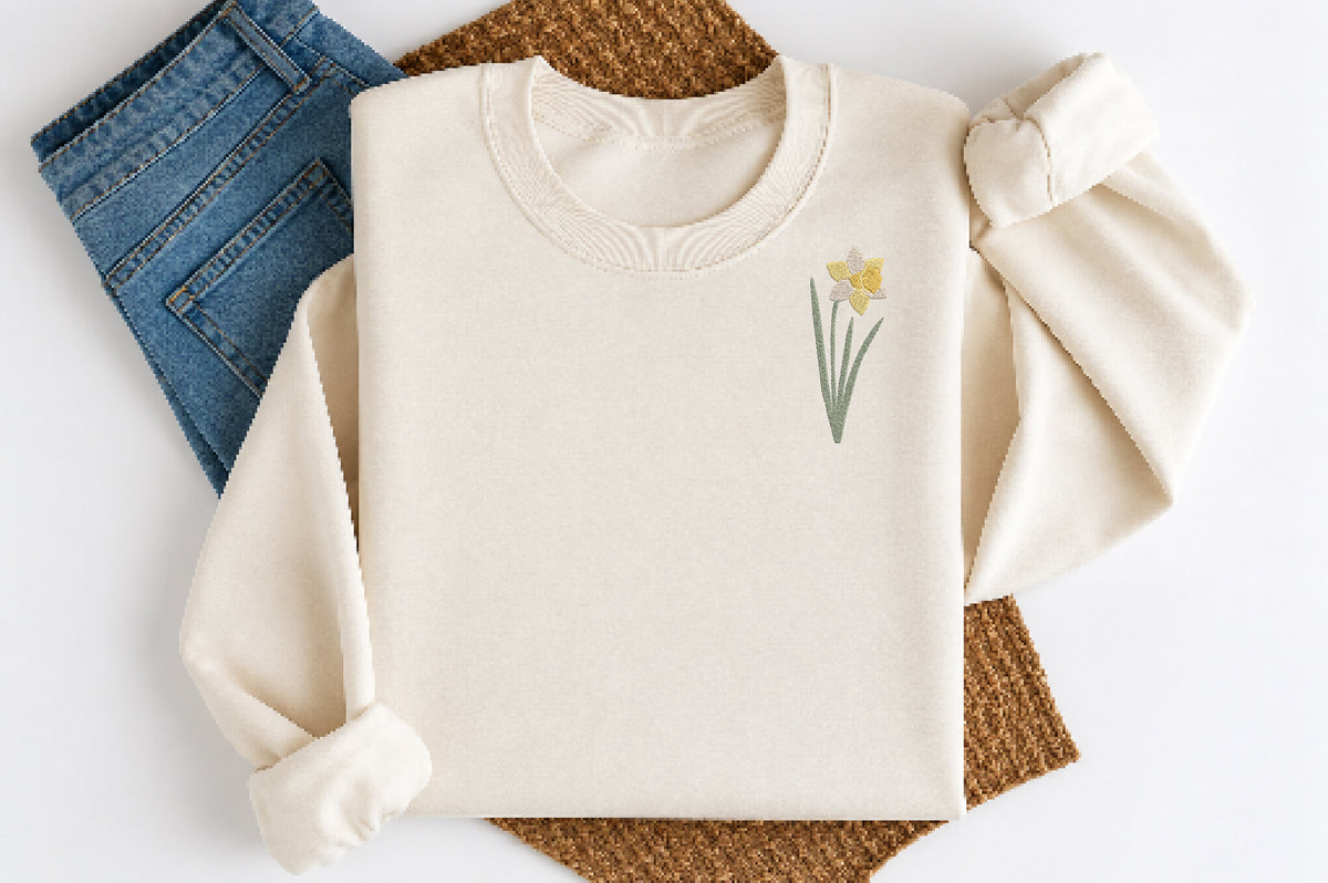 Wildflower Embroidery Designs Bundle