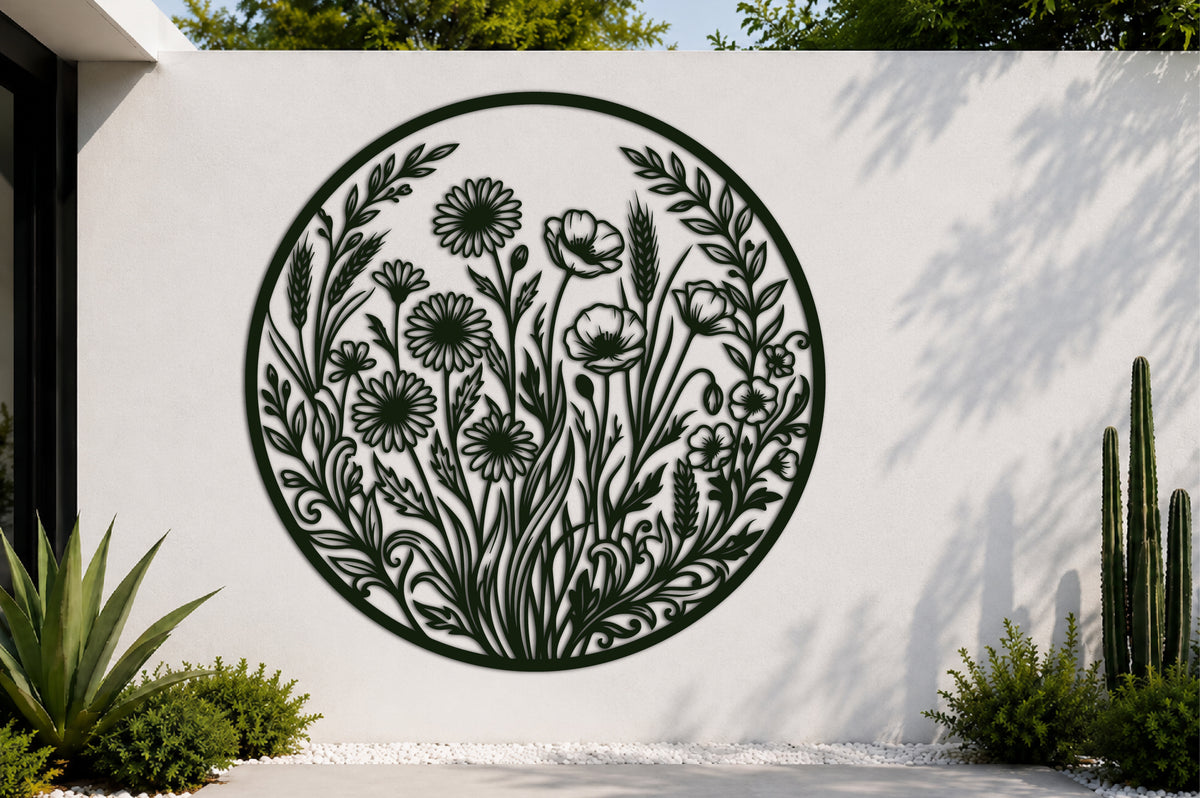 Wildflower Meadow SVG