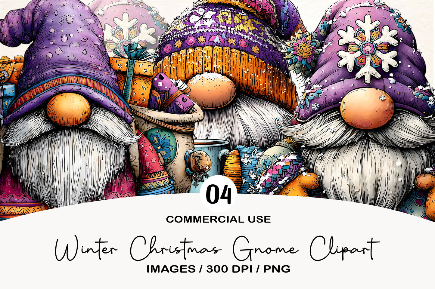 Whimsical Farm Animal Clipart PNG Bundle | Cute Watercolor Farm Animals Clipart