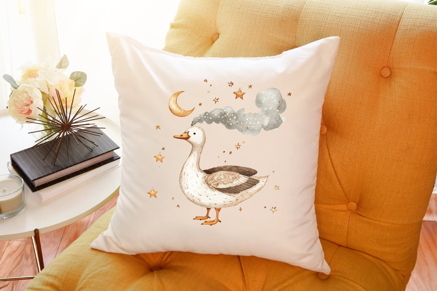 Witchy Goose Halloween Clipart PNG Bundle