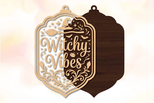 Witchy Vibes Halloween Laser Cut SVG