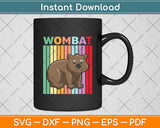 Wombat Vintage Retro Svg Png Dxf Digital Cutting File