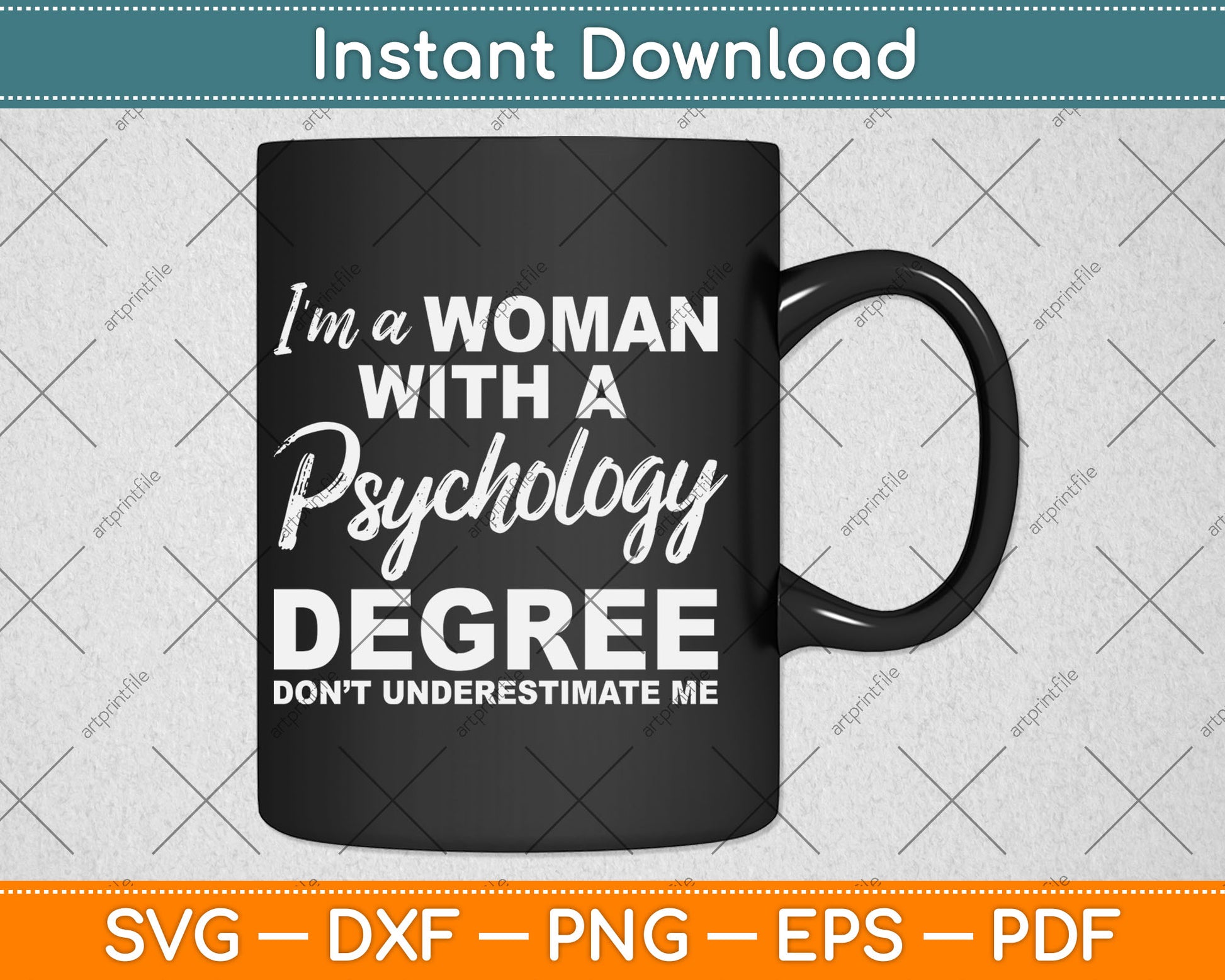 Women's Funny Psychology Degree Graduation Psychologist Svg Digital Cutting File