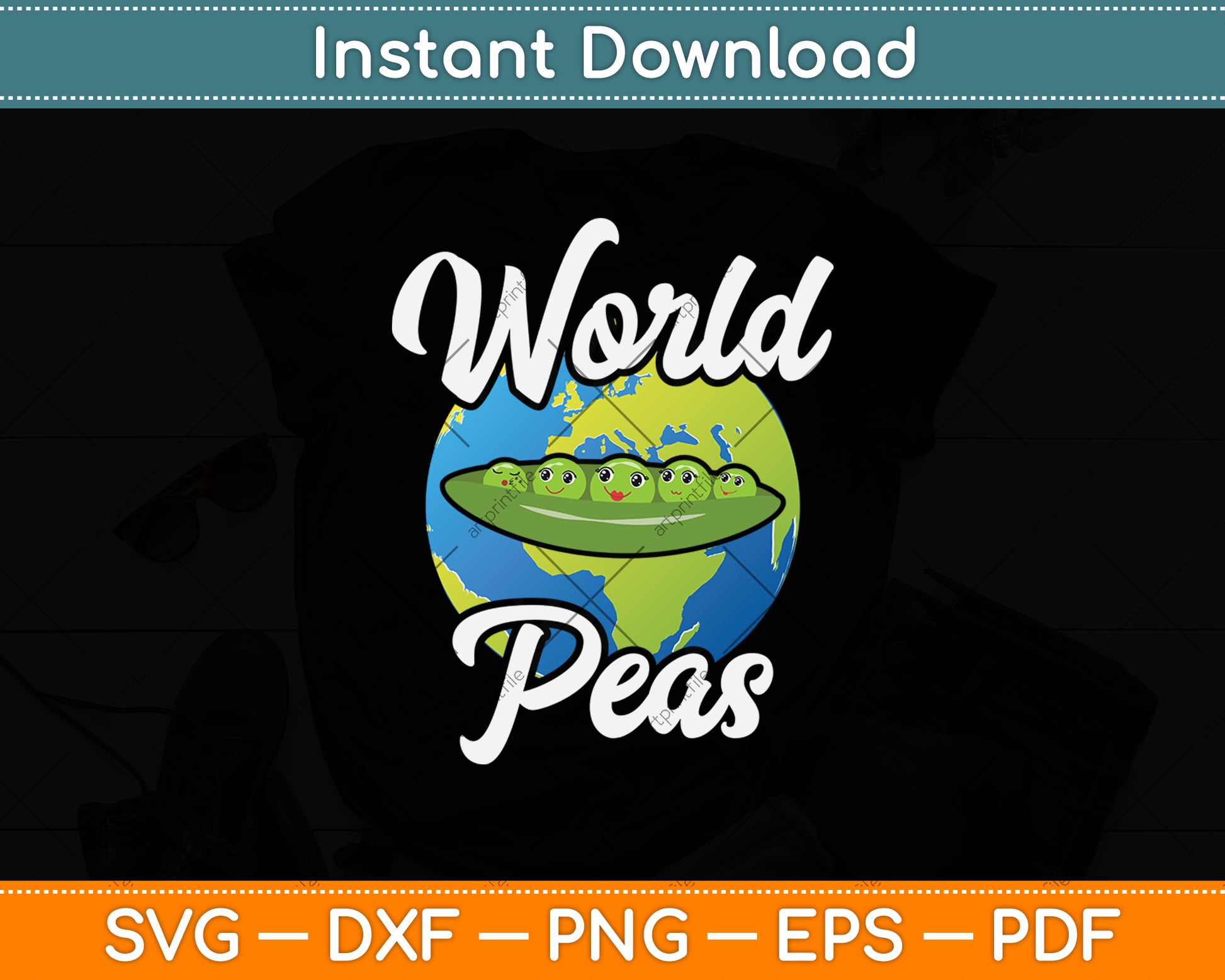 World Peace International Day Svg Png Dxf Digital Cutting File