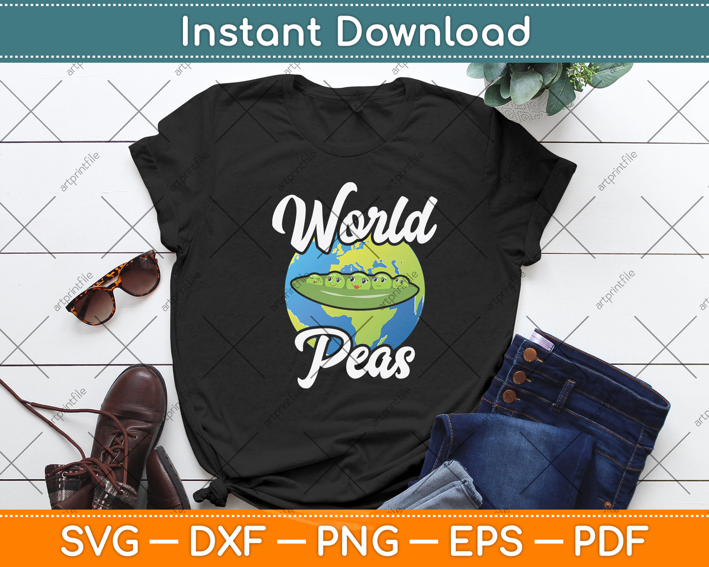 World Peace International Day Svg Png Dxf Digital Cutting File