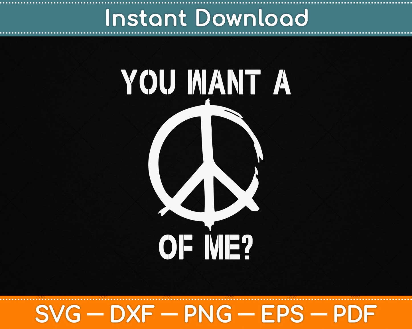 You Want A Piece Of Me SVG Files