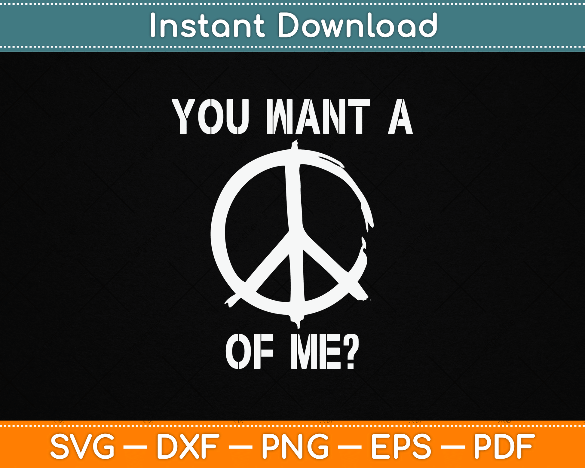 You Want A Piece Of Me SVG Files