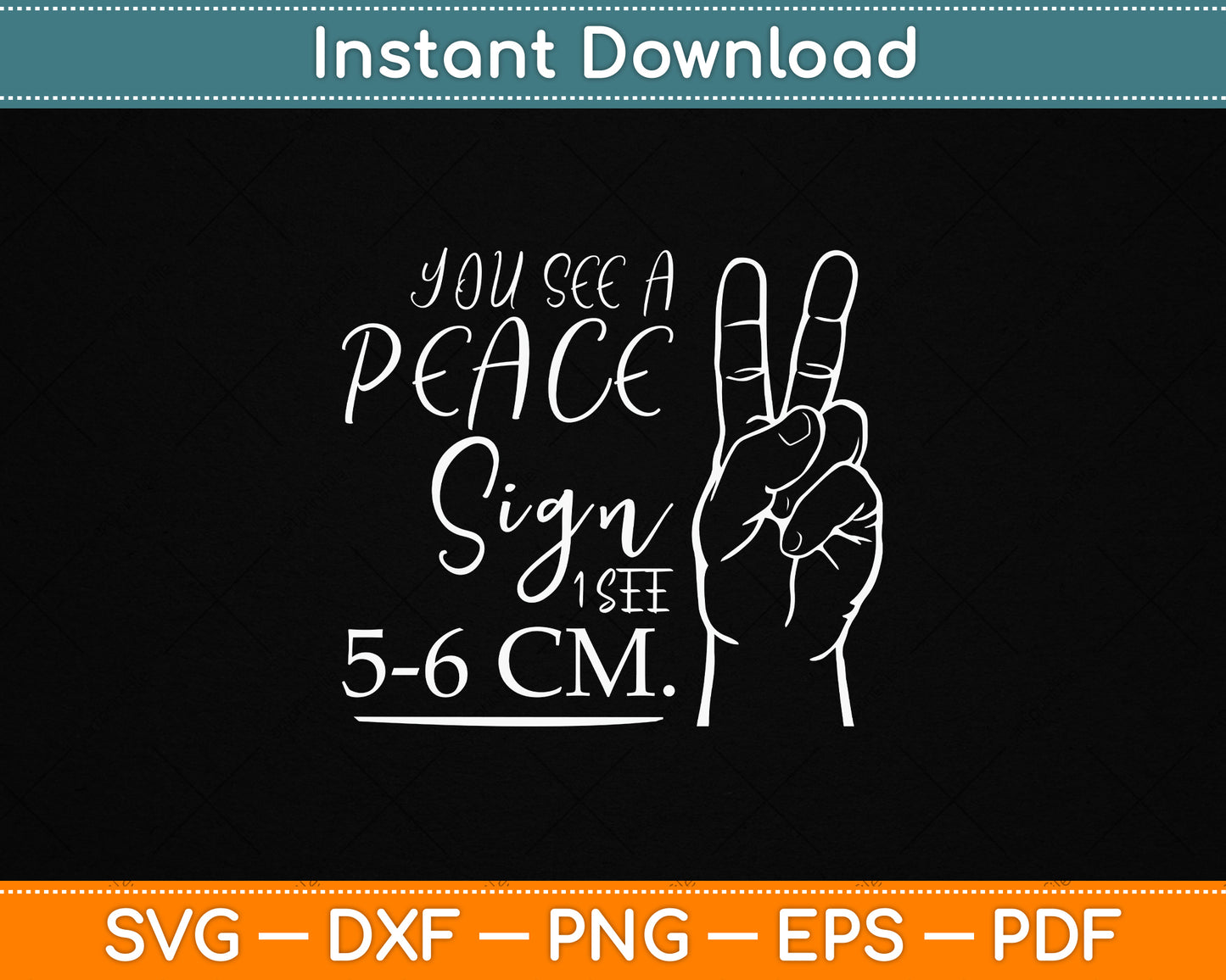 You See A Peace Sign I See A Great Midwife SVG Digital Download For Birth Worker Gifts