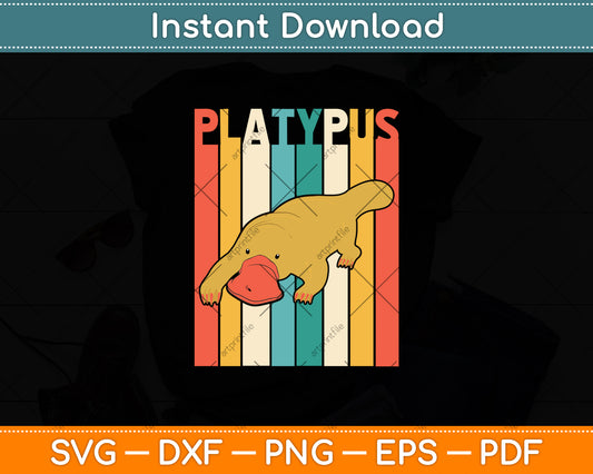 Zookeeper Marine Biologist Animal Platypus Svg Png Dxf Digital Cutting File