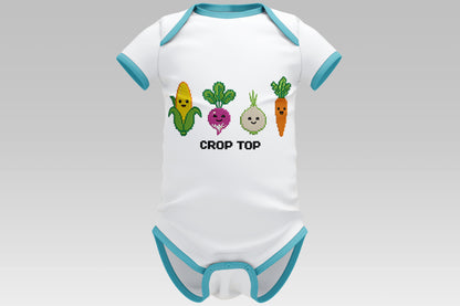 Cute Garden Veggie Embroidery Design, Adorable Vegetable Machine Embroidery Pattern, Cute Garden Vegetables Embroidery Design
