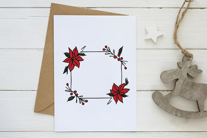 Christmas Doodles Frame PNG Bundle
