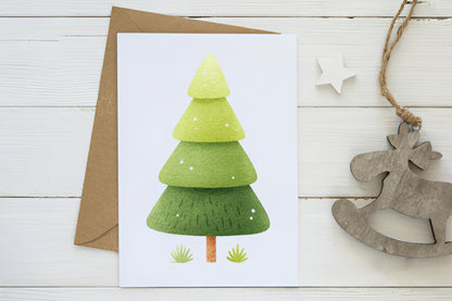 Christmas Doodles Tree Clipart PNG