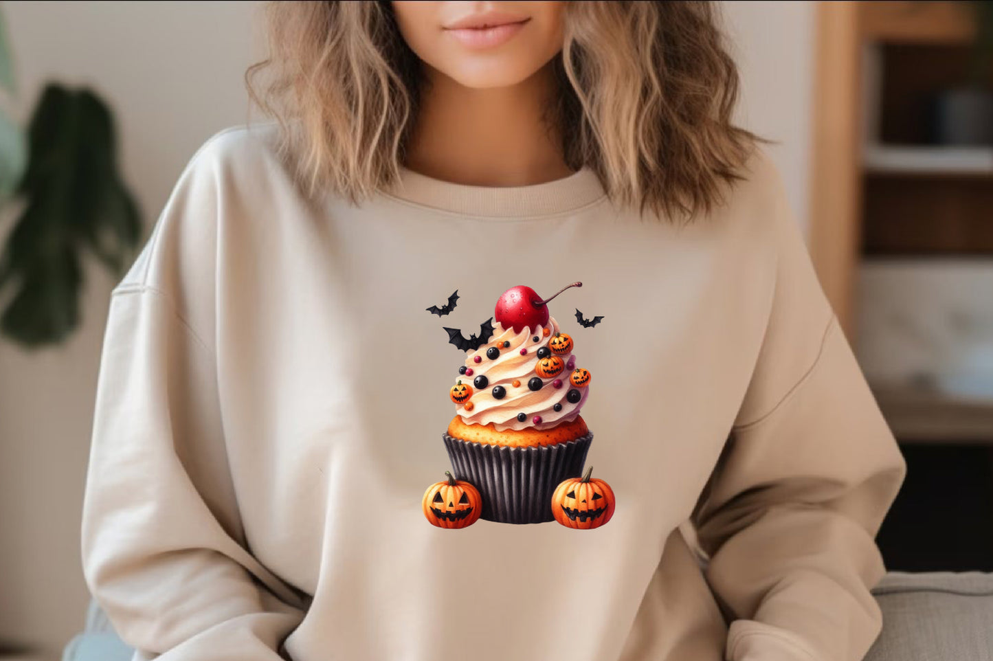 27 Halloween Cupcake PNG Cute Spooky Cupcake Clipart Bundle
