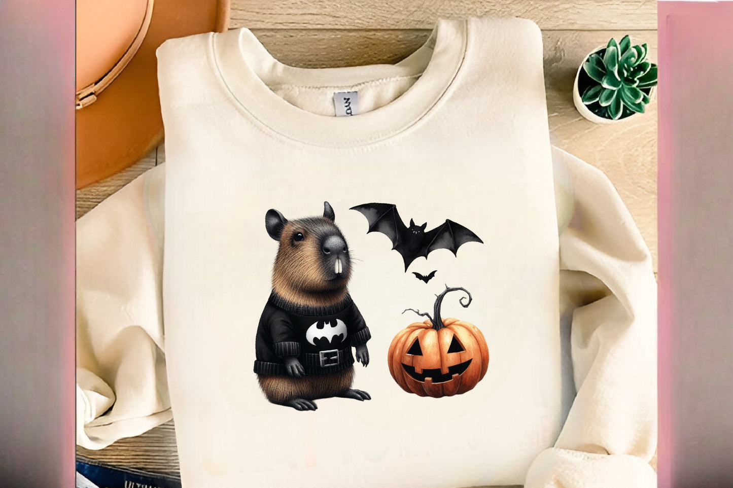 22 Halloween Capybara Clipart PNG Bundle Cute Spooky Animal Sublimation