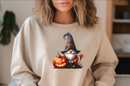 31 Halloween Scary Gnome PNG Bundle Cute Witch Gnome Pumpkin Sublimation Clipart