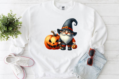31 Halloween Scary Gnome PNG Bundle Cute Witch Gnome Pumpkin Sublimation Clipart