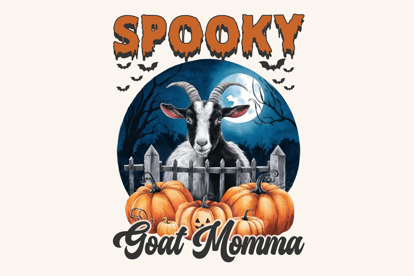 9 Vintage Halloween Farm Animals PNG Spooky Pumpkin Animal Clipart