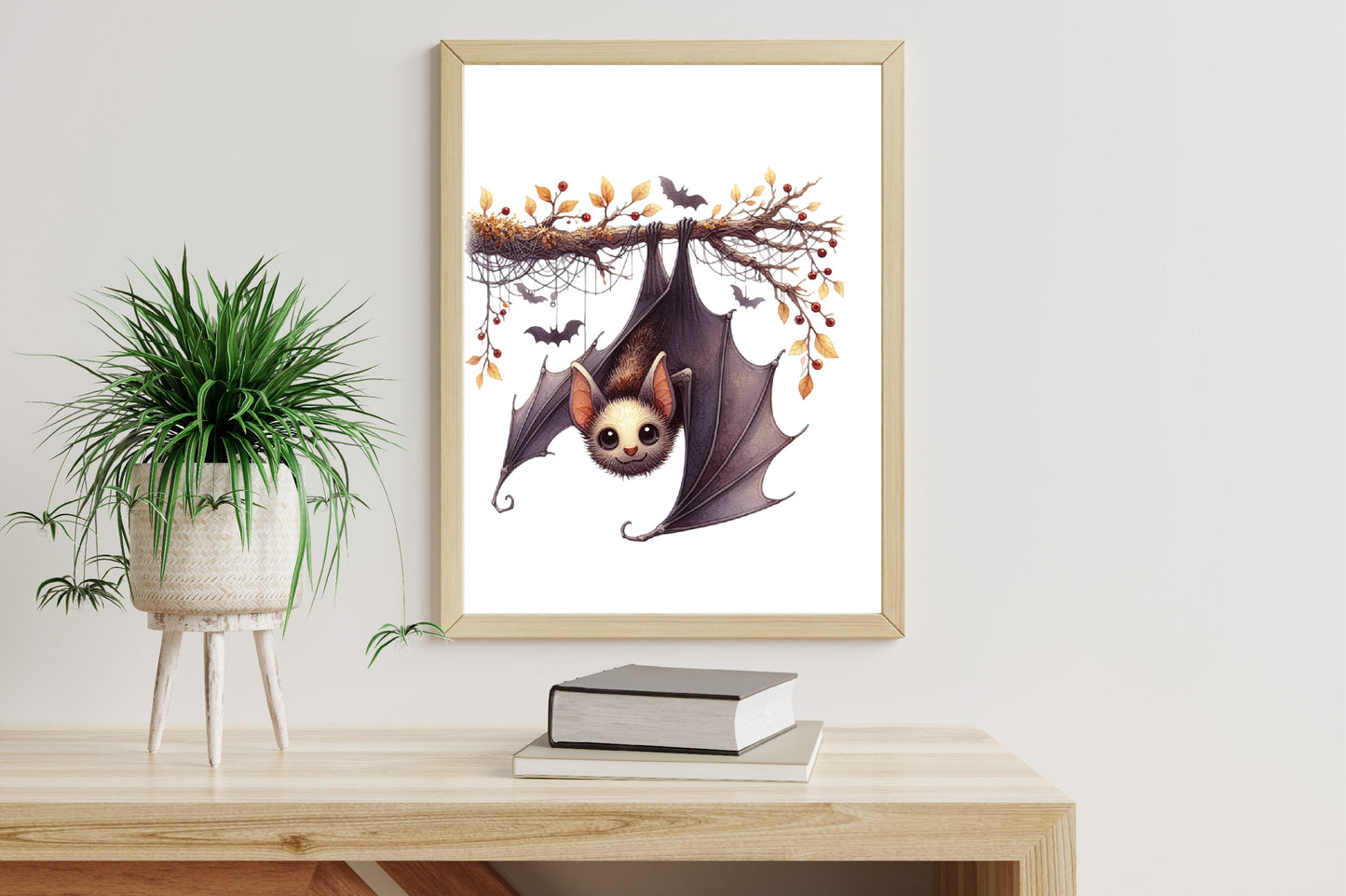 23 Watercolor Halloween Bat PNG Cute Spooky Bat Autumn Clipart