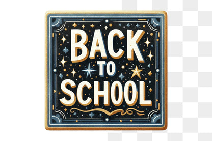 Back to School Shirt PNG Vintage Chalkboard School Design