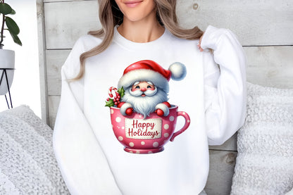 14 Christmas Gnome PNG Clipart Bundle Watercolor Holiday Gnome Sublimation