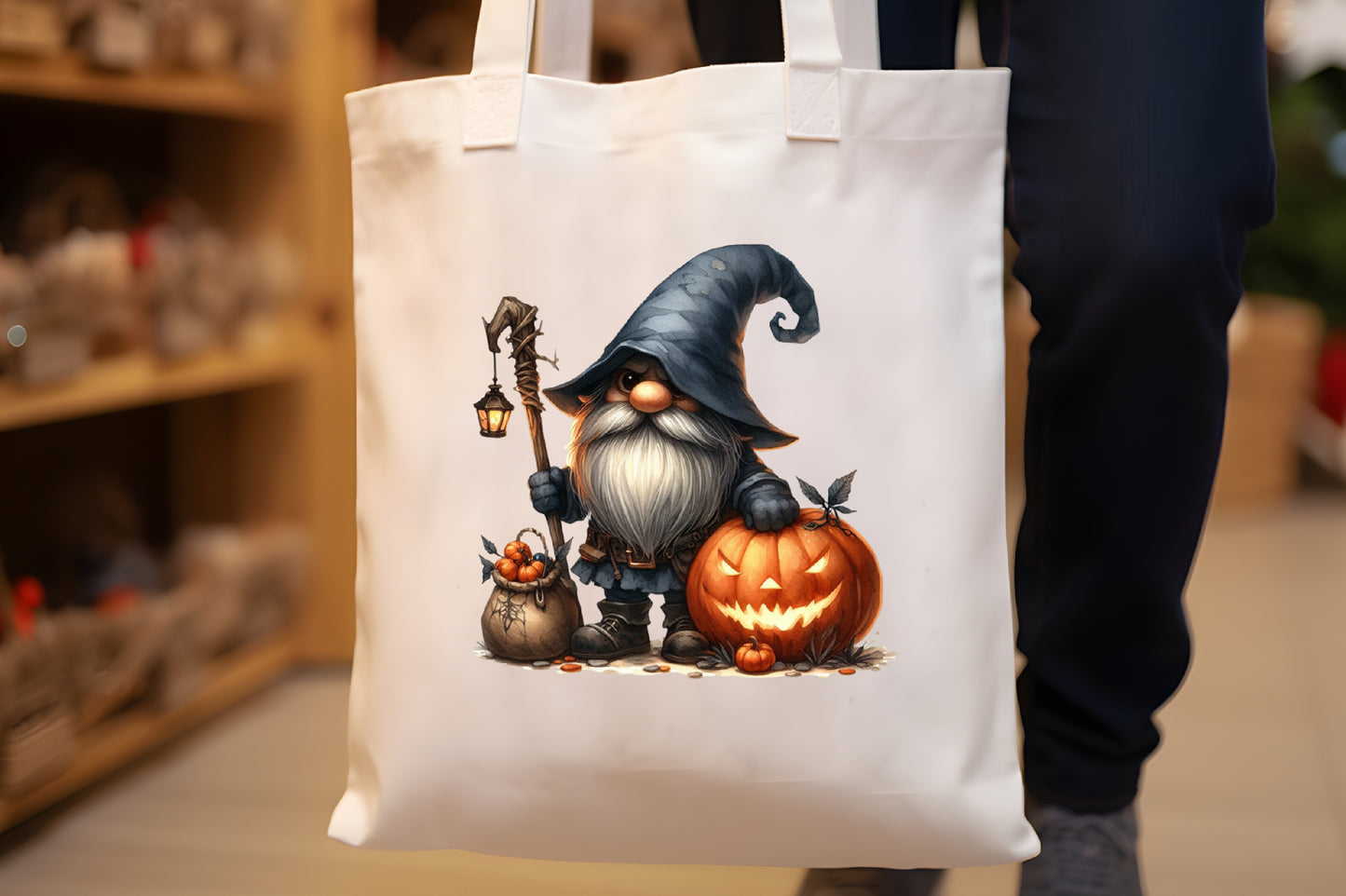 31 Halloween Scary Gnome PNG Bundle Cute Witch Gnome Pumpkin Sublimation Clipart