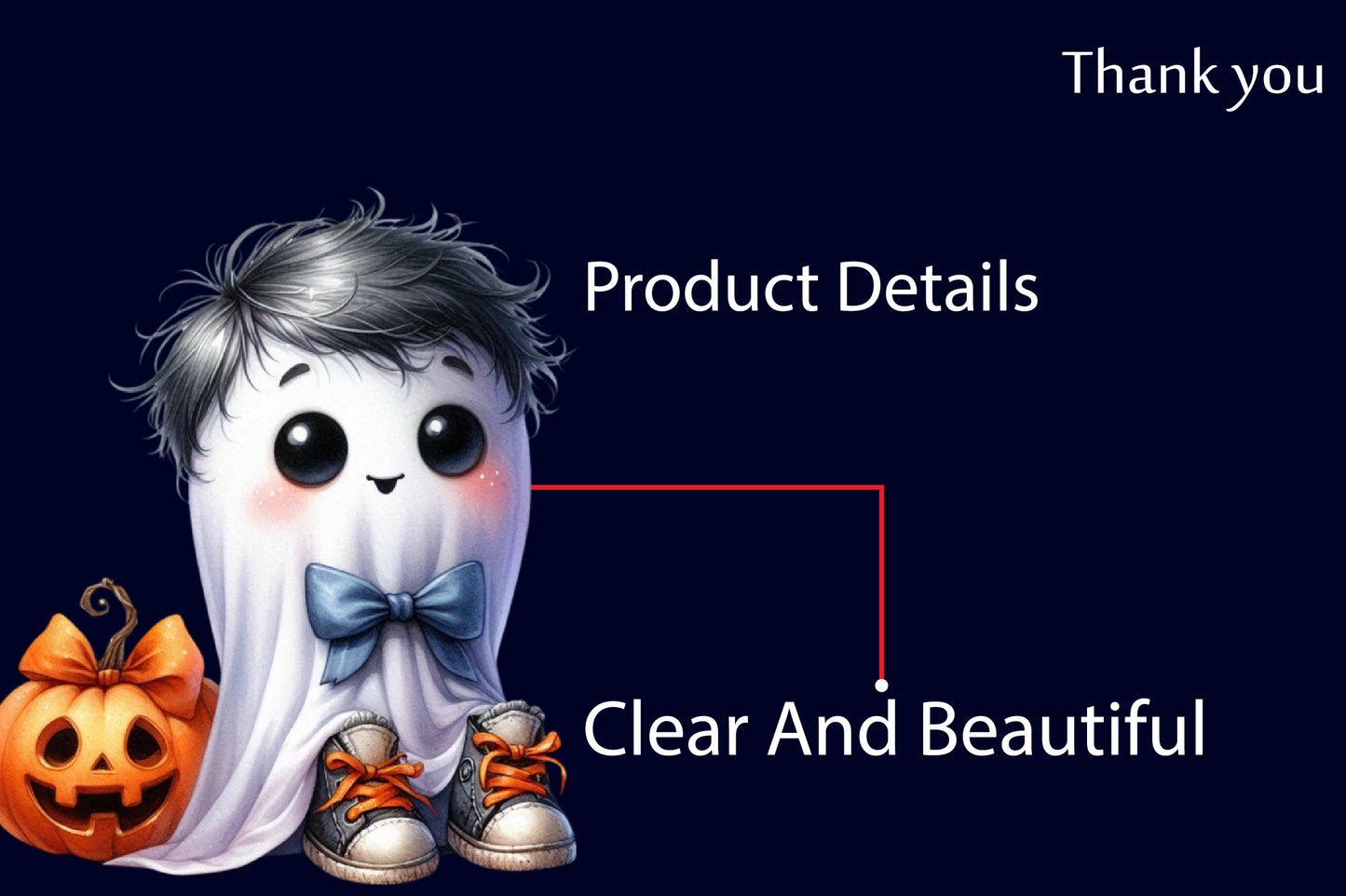 27 Watercolor Spooky Halloween Ghost PNG Clipart Bundle Cute Pumpkin