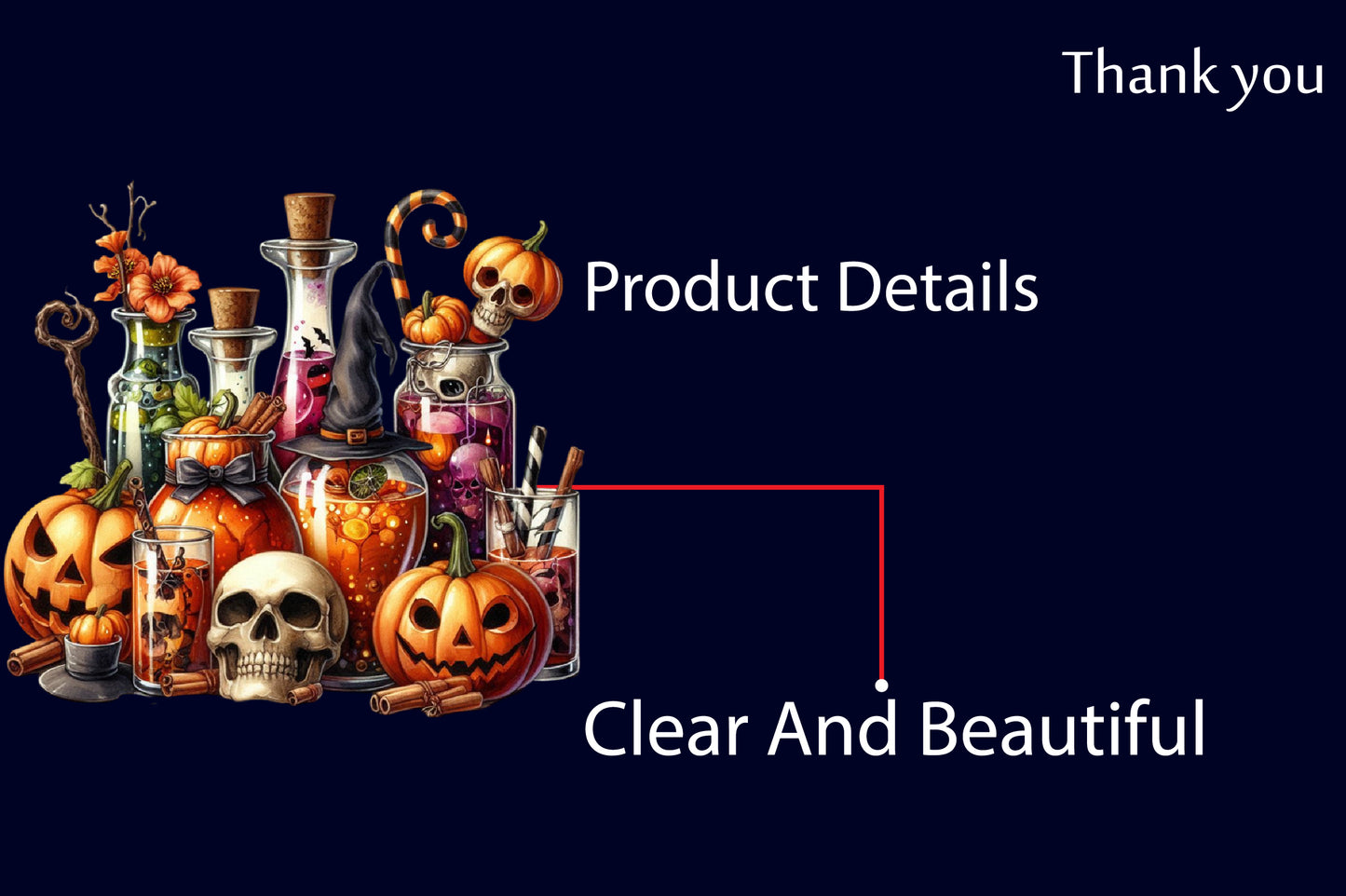 19 Halloween Potion Drinks with Skull PNG Bundle Watercolor Witch Potion Clipart