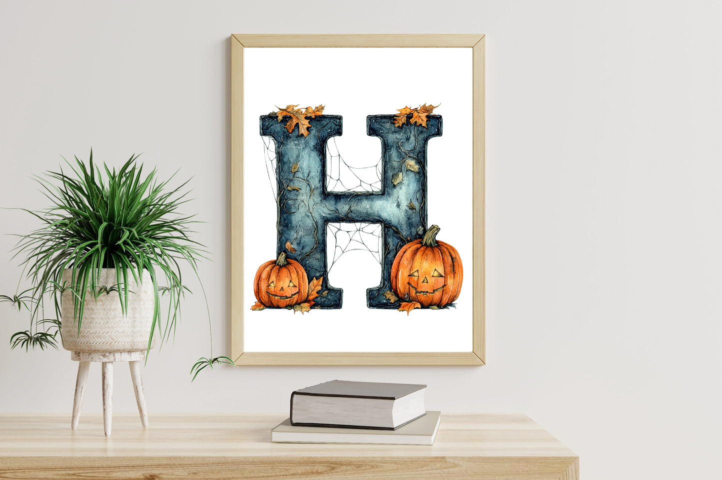 Halloween Alphabet Clipart PNG Bundle | Spooky Halloween Letters A-Z, Gothic Alphabet PNG