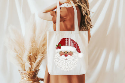 Cozy Santa Face Christmas Sublimation PNG