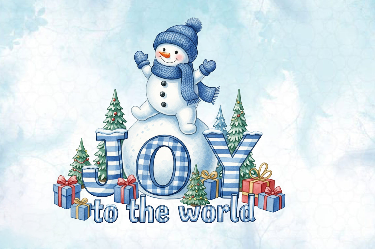 Christmas Snowman PNG Clipart Bundle | Watercolor Cute Christmas Snowman PNG | Festive Winter Snowman Sublimation
