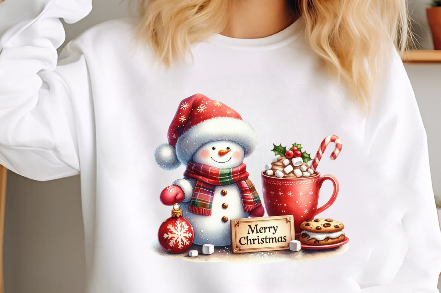 Vintage Christmas Sublimation PNG Bundle Winter Holiday Clipart