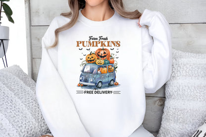 9 Vintage Halloween Farm Animals PNG Spooky Pumpkin Animal Clipart